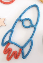 Load image into Gallery viewer, Space Theme Knitted Wire Decorations