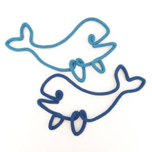 Load image into Gallery viewer, Knitted Wire Whale
