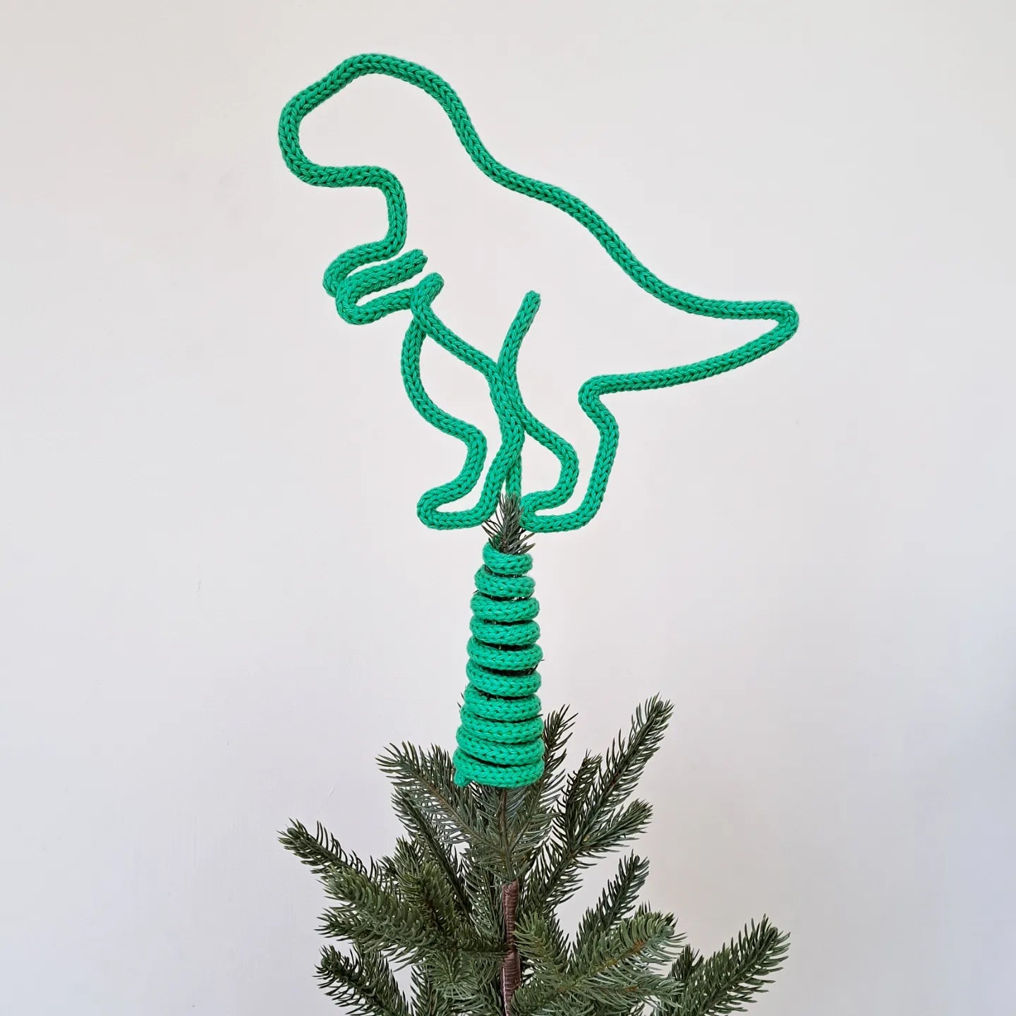 Christmas Dinosaur Tree Topper