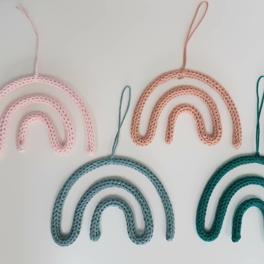 Knitted Wire Mini Rainbow