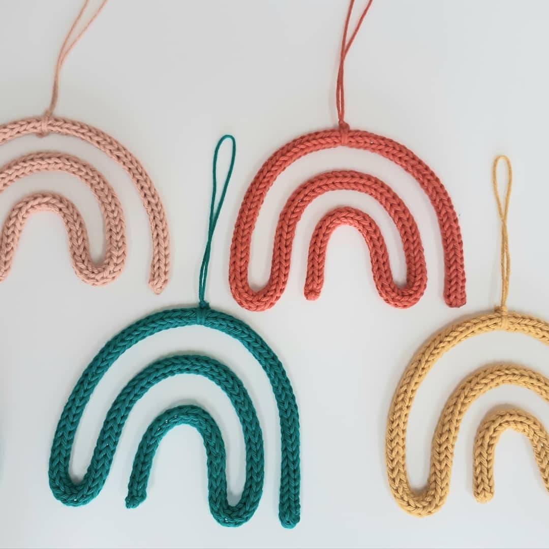 Knitted Wire Mini Rainbow