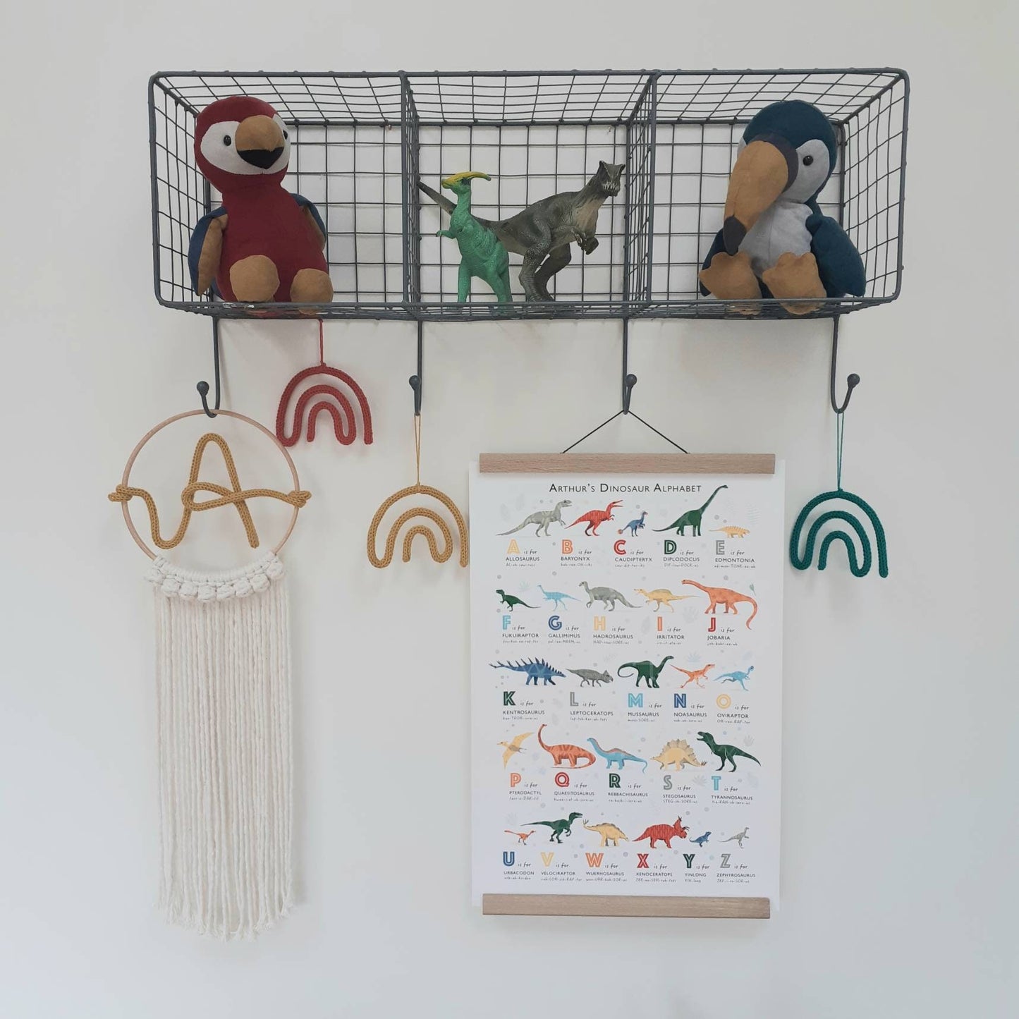 Knitted Wire Mini Rainbow